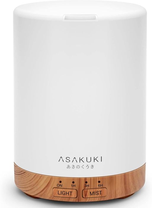 ASAKUKI 300ML Essential Oil Diffuser for Home